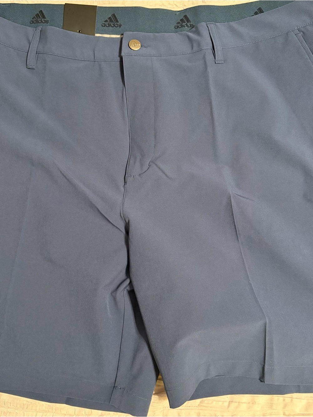 adidas Men’s Slate Blue Athletic Golf Shorts